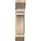 Ekena Millwork Olympic Slat Rough Sawn Bracket w/ Offset Brace, Douglas Fir, 8"W x 22"D x 34"H BKT0806X22X34OLY06RDF - alternate 2